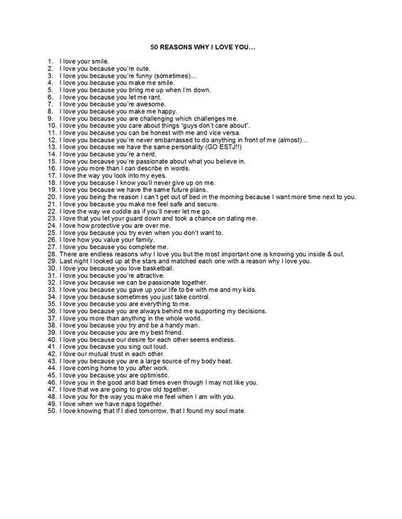 Featured image of post 1000 Reasons Why I Love You For Him