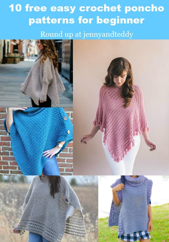 Featured image of post Quick Easy Crochet Poncho Pattern